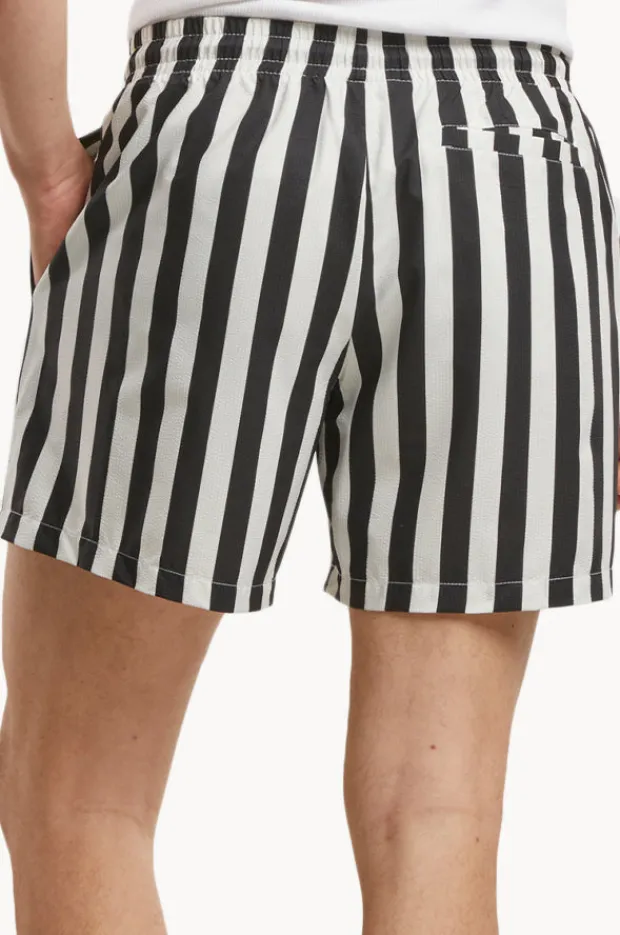 Urban Classics Mens Stripe Seersucker Swim Short
