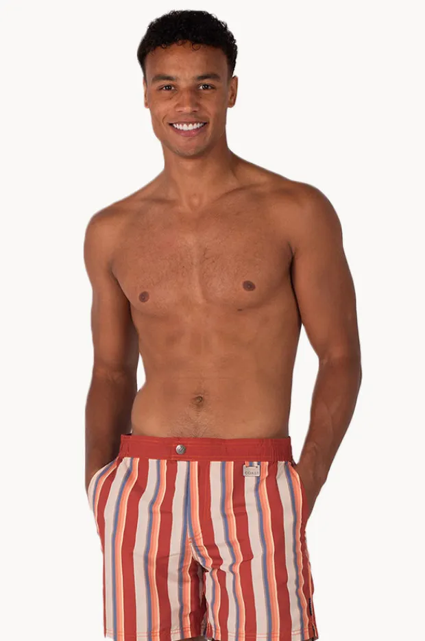 Coast Mens Stripe Boardshort