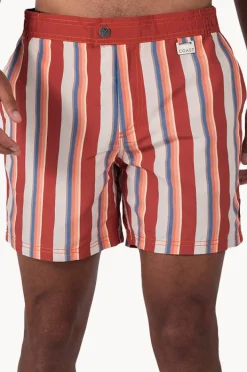 Coast Mens Stripe Boardshort