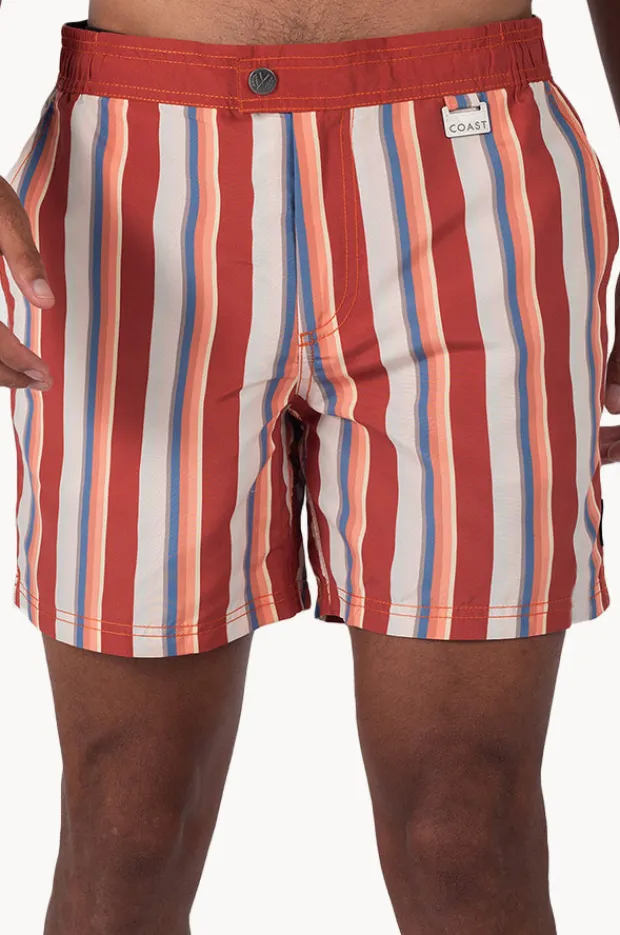 Coast Mens Stripe Boardshort