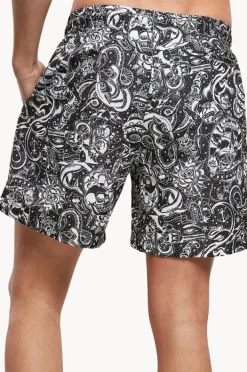 Urban Classics Mens Tattoo Swim Short