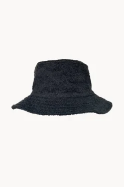 Cherry Red Mens Terry Towelling Bucket Hat