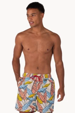 Coast Mens Tropical Leaf Boardshort