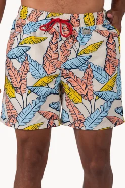Coast Mens Tropical Leaf Boardshort