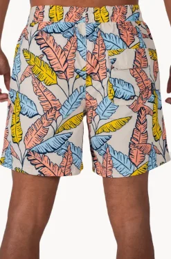 Coast Mens Tropical Leaf Boardshort