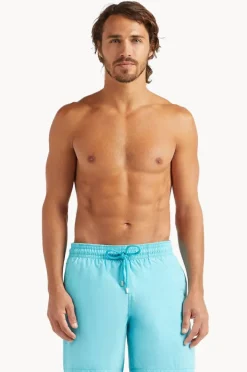 Vilebrequin Mens Turtle Water Reactive Swim Short