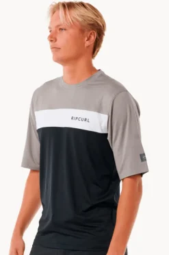 Rip Curl Mens Undertow Short Sleeve Suntop