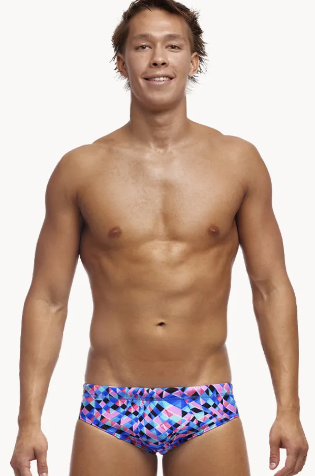 Funky Trunks Mens Warp Tour Brief