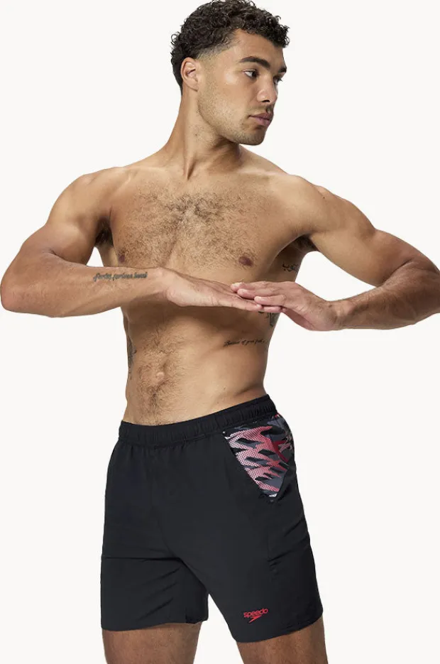 Speedo Mens Xpress Lite Panel 16" Watershort