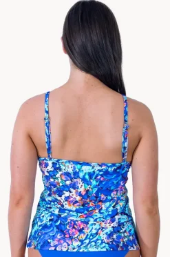 Women T.h.e. Swimwear Mermaids Cove Blouson Tankini Separate