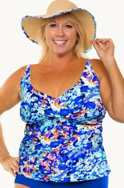 Women T.h.e. Swimwear Mermaids Cove Twist Tankini Separate