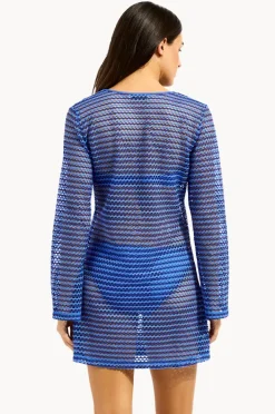 Women Seafolly Mesh Effect Cover Up