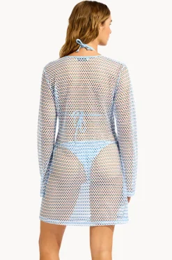 Women Seafolly Mesh Effect Cover Up