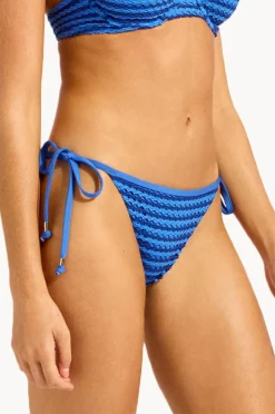 Women Seafolly Mesh Effect Hipster Tie Side Pant