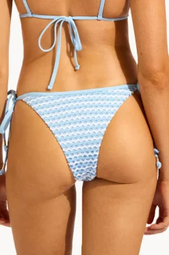 Women Seafolly Mesh Effect Tie Side Rio Pant