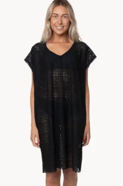 Women Capriosca Mesh V Neck Kaftan