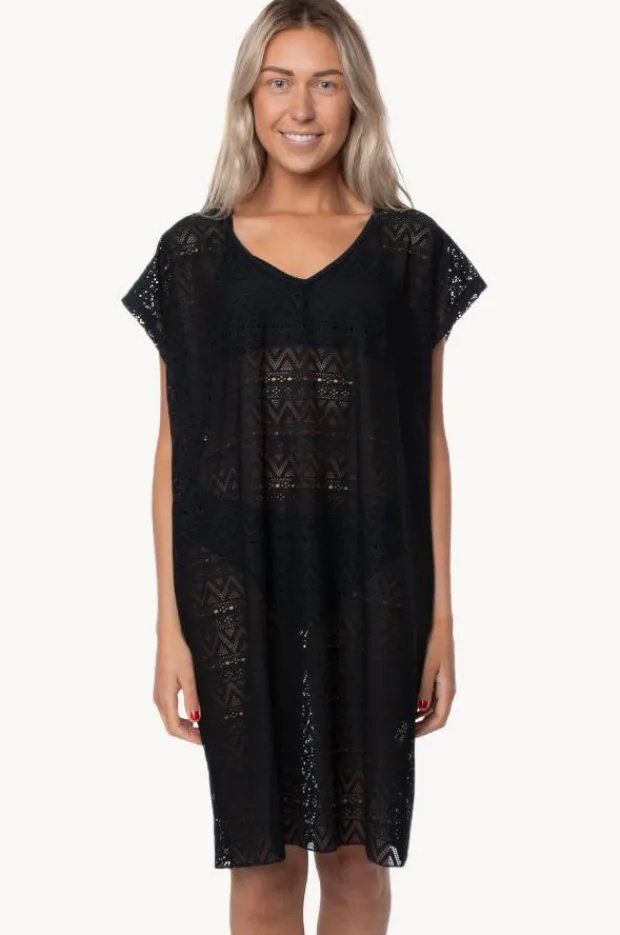 Women Capriosca Mesh V Neck Kaftan