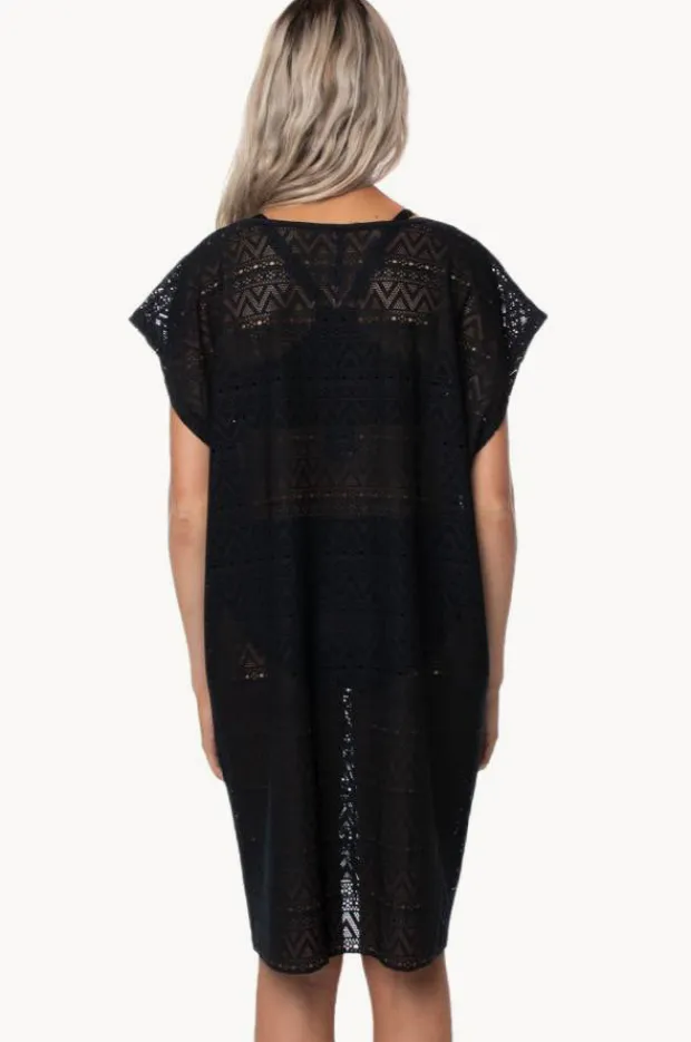 Women Capriosca Mesh V Neck Kaftan