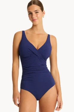 Women Sea Level Messina Cross Front One Piece