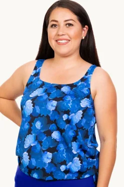 Women T.h.e. Swimwear Island Blouson Tankini Separate