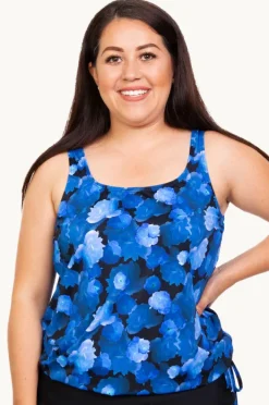 Women T.h.e. Swimwear Island D/DD Cup Blouson Tankini Separate
