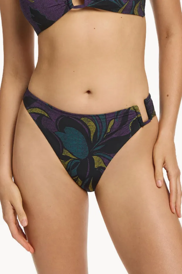 Women Jets Midnight Tropical High Leg Pant