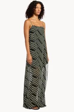 Women Jets Mirage Maxi Dress