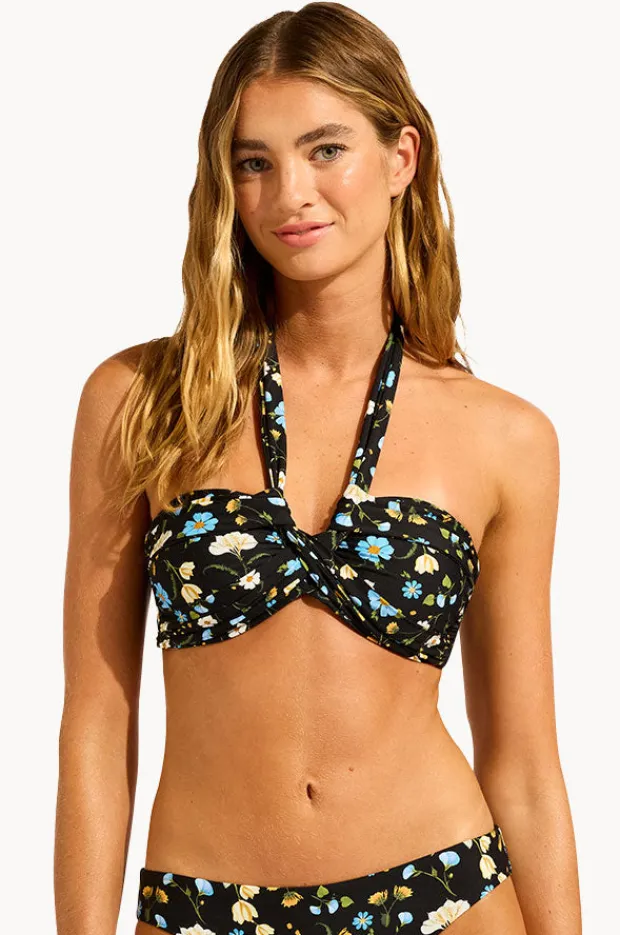 Women Seafolly Modern Romance Halter Bandeau