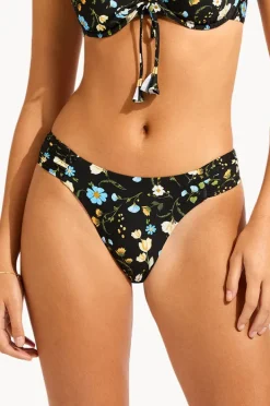 Women Seafolly Modern Romance High Leg Ruched Side Pant