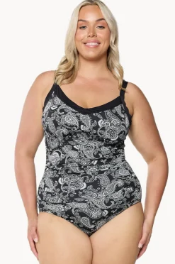 Women Capriosca Mono Paisley F/G Cup Underwire One Piece