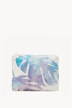 Women Aloha Monstera Small Pouch