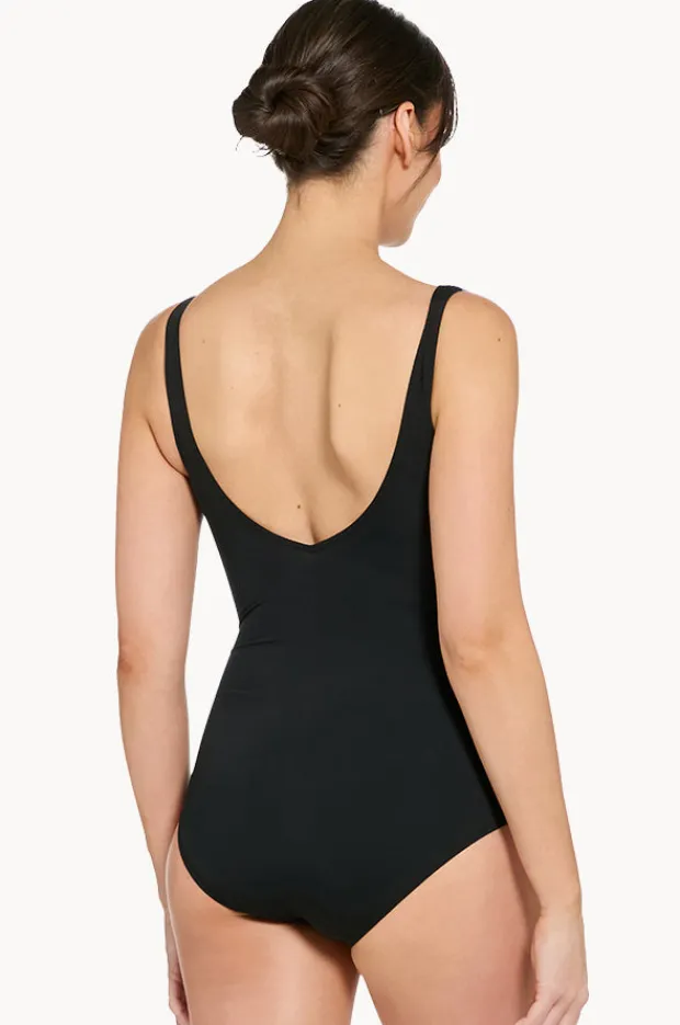 Women Zoggs Mystic Wrap Front One Piece