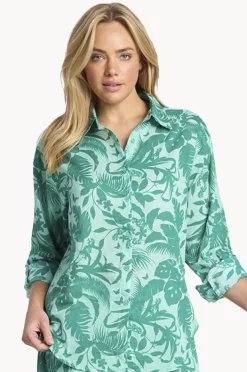 Women Sunseeker Neverland Boyfriend Shirt