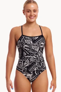 Women Funkita Night Flyer Single Strap One Piece