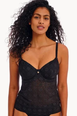 Women Freya Nomad Nights F Cup Plunge Tankini Separate