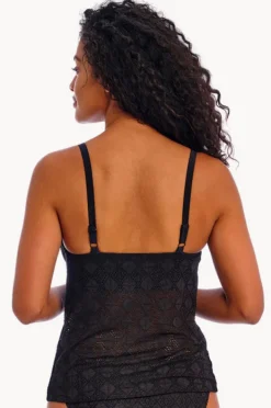 Women Freya Nomad Nights F Cup Plunge Tankini Separate