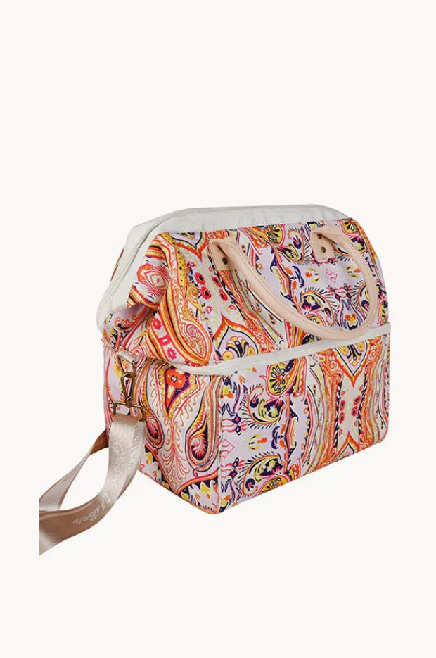 Women Good Vibes Nomad Paisley Picnic Cooler Bag