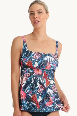 Women Poolproof Oasis DD/E Cup Square Neck Tankini Separate