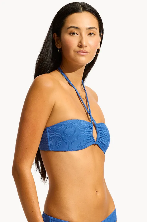 Women Seafolly Oasis Diamond Wire Bandeau