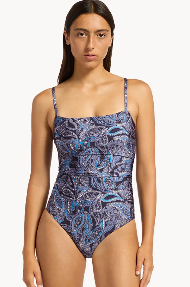 Women Jets Oasis Paisley Minimal Tank One Piece