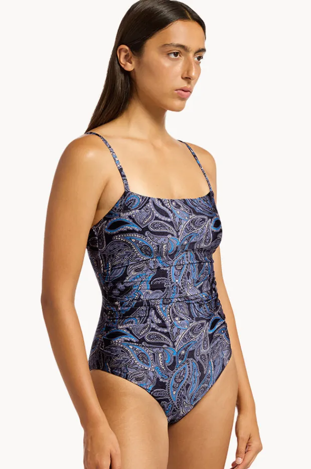 Women Jets Oasis Paisley Minimal Tank One Piece