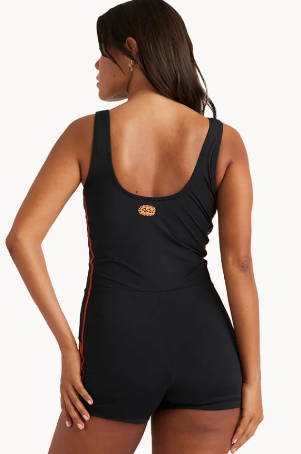 Women Billabong Otis Sand Dune Retro Boyleg One Piece