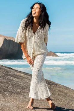 Women Rip Curl Pacific Dreams Crochet Pant