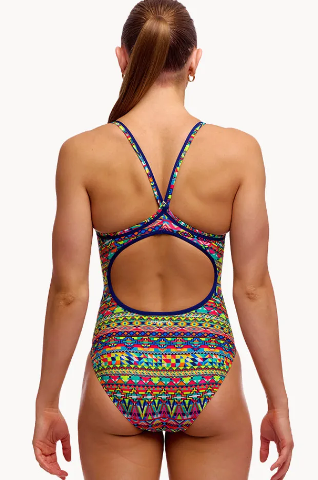 Women Funkita Packed Up Diamond Back One Piece