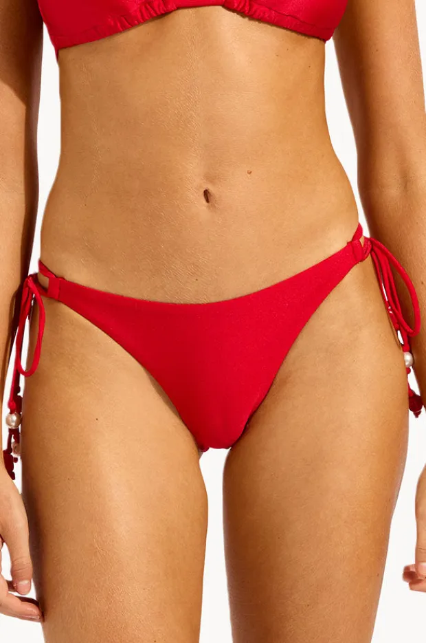 Women Seafolly Palermo Loop Tie Side Rio Pant