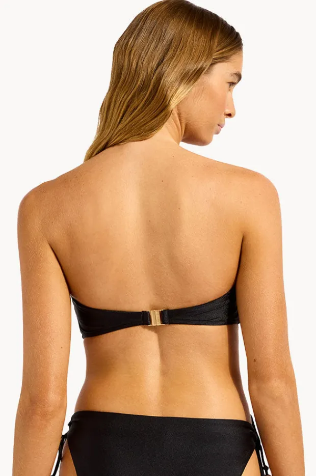 Women Seafolly Palermo Ring Front Bandeau