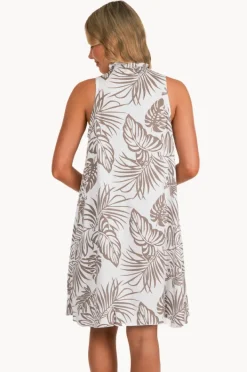 Women Bodacious Palm Lombok Pleat Dress