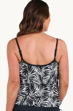 Women Maxine Palm Retreat Tiered Tankini Separate