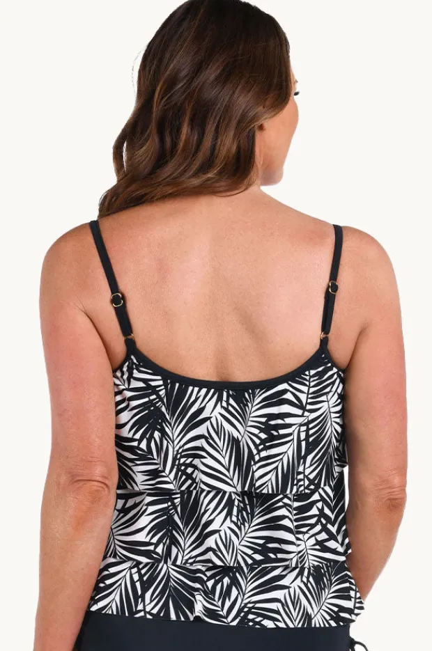 Women Maxine Palm Retreat Tiered Tankini Separate