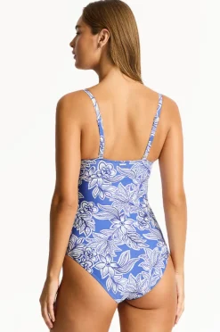 Women Sea Level Palmera DD/E Cup Wrap Front One Piece